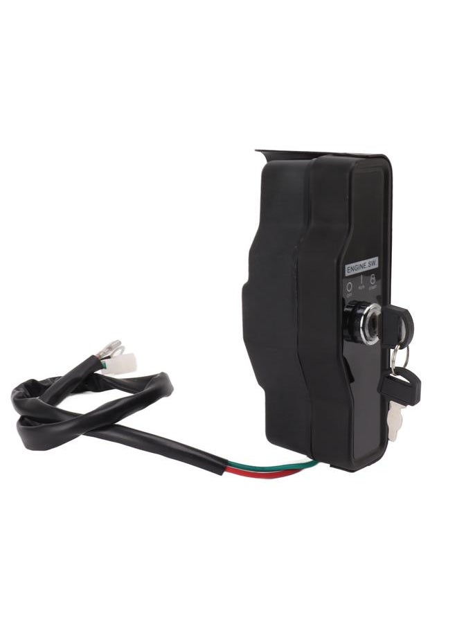 Thoraya 3 Wire Ignition Switch Box with Keys Garden Engine Lawn Mower Gasoline Generator Parts  - Image 1