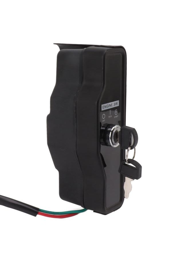 Thoraya 3 Wire Ignition Switch Box with Keys Garden Engine Lawn Mower Gasoline Generator Parts  - Image 4