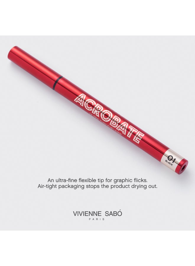 Vivienne Sabo قلم كحل فيفيان سابو  لiner Feutre Acrobate ظل 01 - Image 3
