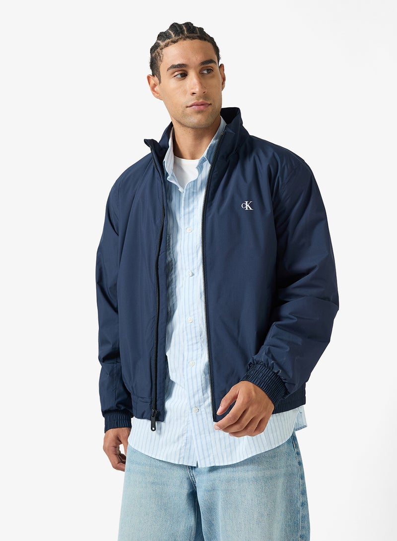 Calvin Klein Jeans Logo Zip Through Jacket - Image 1