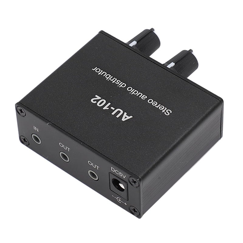 klarako Ultra High Performance Audio Distributor Amplifier Supply Stereo Channel Box Preamp Preamplifiers Enhancing 35mm Input Output for Pure Sound Clarity Ensuring Superior Sound - Image 2