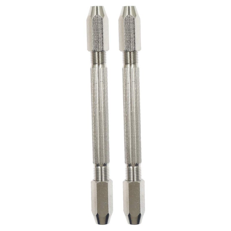 PHITUODA 2pcs Hexagonal Double Ended Pin Vice Wire Tool 05 to 32mm Range - Image 2