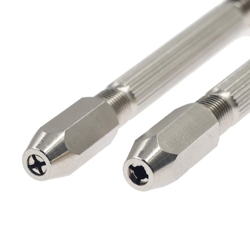 PHITUODA 2pcs Hexagonal Double Ended Pin Vice Wire Tool 05 to 32mm Range - Image 3