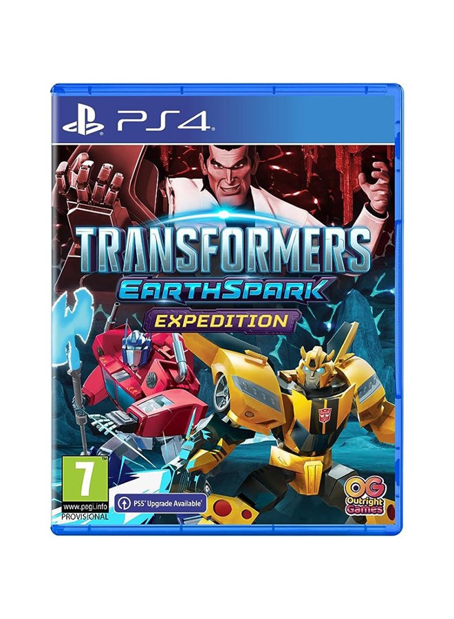 لعبة ترانسفورمرز: إيرث سبارك - إكسبيديشن - بلاي ستيشن 4 (PS4)