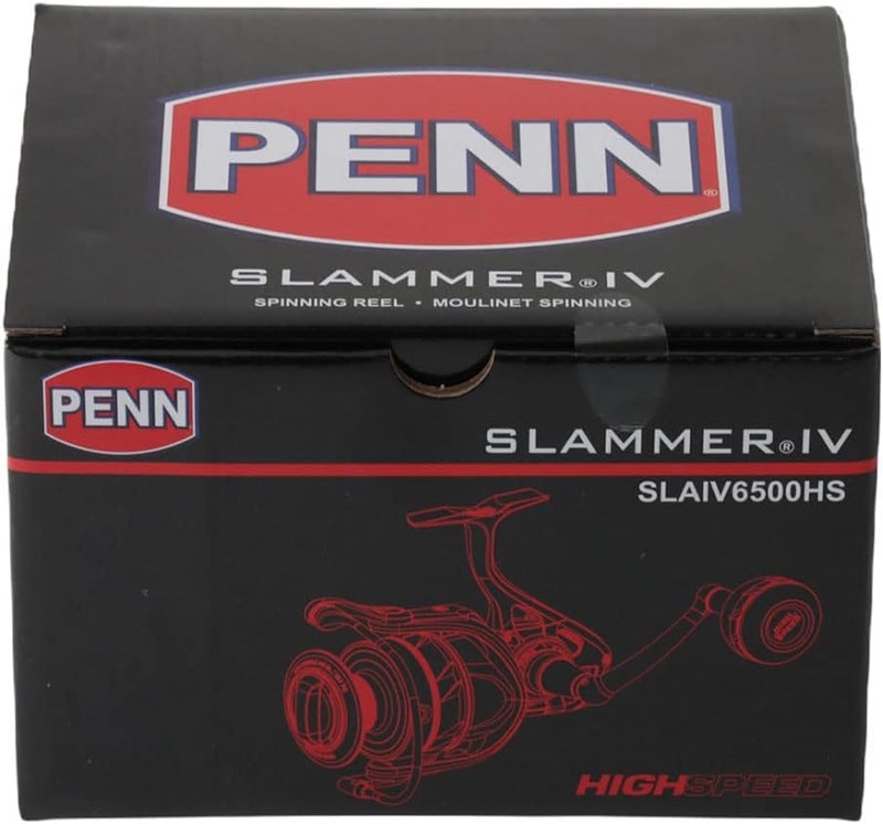 Penn Slammer IV Spinning Reel - 2500 Size, Black Gold - Image 2