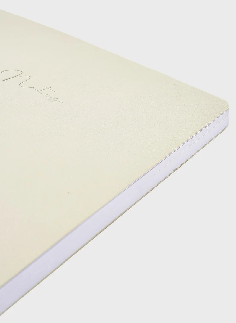 Prickly Pear PU B5 notebook - pewter
