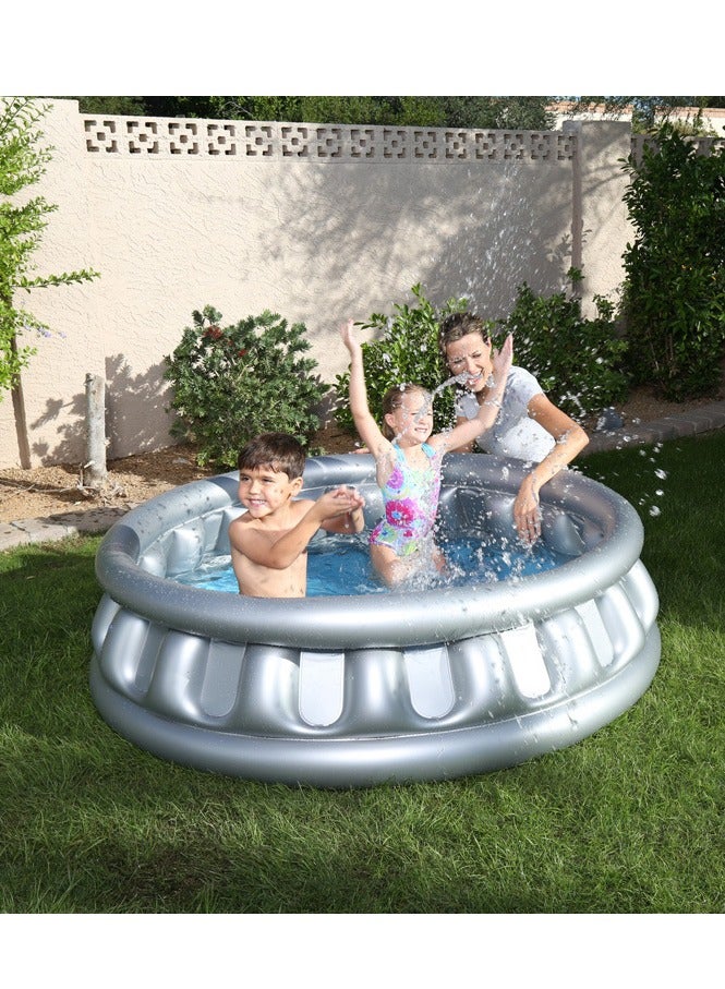 Swimming Pool for Kids and Adults Thickened Inflatable Swimming Kiddie Pool Outdoor Inflatable Pool for Family Backyard,Water Party - Image 3