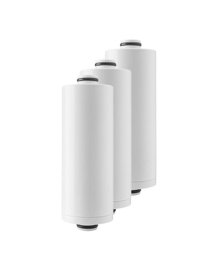 Mist - 8 Stage Filtered Shower Head Replacement Cartridge, Compatible with Mist MSS084, Revitalizing Shower Water Softener with High Output, Long Lasting, Filter For Hard Water (3 pack) - Image 1