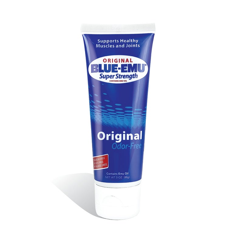 BLUEEMU Original Super Strength Cream Soothing Muscle Joint Support 3 Oz