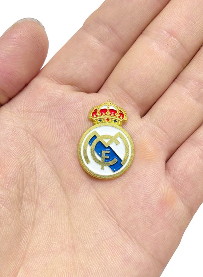 2 Pcs Real Madrid Sticker  Small Size Phone Sticker Metal Material - Image 4