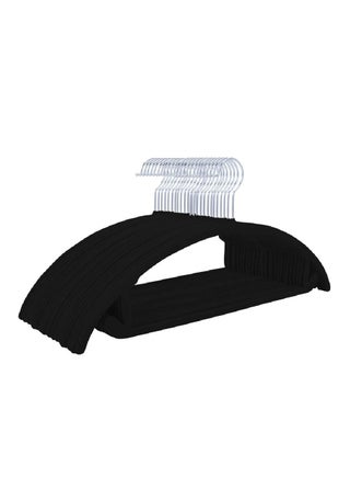 50pcs Half Round Flocked Coat Racks, Non-Slip Non-Tracking Hanger, Clothes Stretcher(Black) - pzsku/ZA89D38702FCEC0DBDDFEZ/45/_/1690336985/a67df633-edd0-4829-8c1f-ba05b5bce523