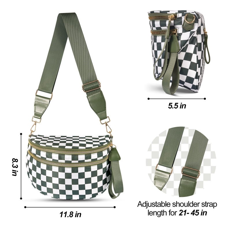 Women's Multi-Functional Large-Capacity Water-Repellent Crossbody Bag - Image 2