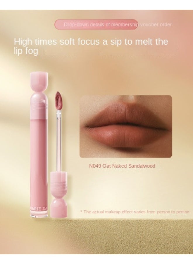 original Yarn Color Nude Lip Gloss Hourglass Lip Cream, Non-sticky Cup, Non-crease, Moisturizing And Long-lasting - Image 2