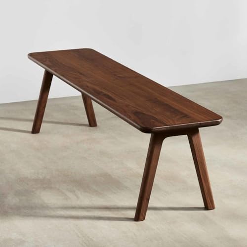 Md Decor Solid Sheesham Wood Bench for Living Room, Dining, Entryway | Handcrafted Wooden Seating Bench (Natural Finish) (80 x 30 x 40 CM) - Image 1