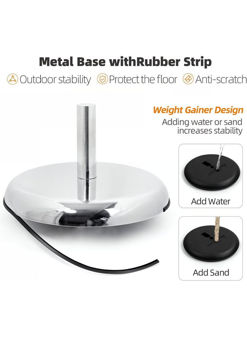 A3 Stainless Steel Adjustable Sign Stand – Silver Floor Poster Display Rack for Menu, Ads, Notices, Restaurants, Shops, Malls, Cinema, 85–130cm (33.5–51.2 inches) - Image 5