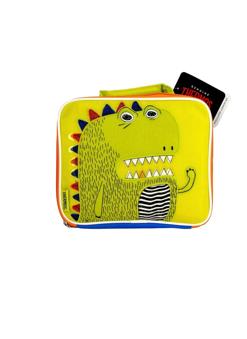 THERMOS Thermos Fun Faces Soft Lunch Kit, 9.5 cm x 18.5 cm x 23.5 cm Size, Yellow  - Image 1