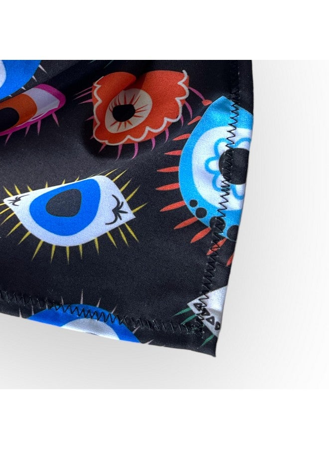 W Brings All Eyes On The Evil Eye Dog Bandana | This Stunning Gorgeous Dog Bandana Scarf Is Perfect For Your Dog’S Day Out. One Size Fits All. - Image 4