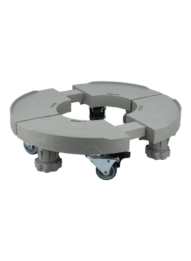 رولر  دائري لنقل الحمولة عالي الجودة للأغراض الثقيلة بلون رمادي، 1000 كجم، M272117.