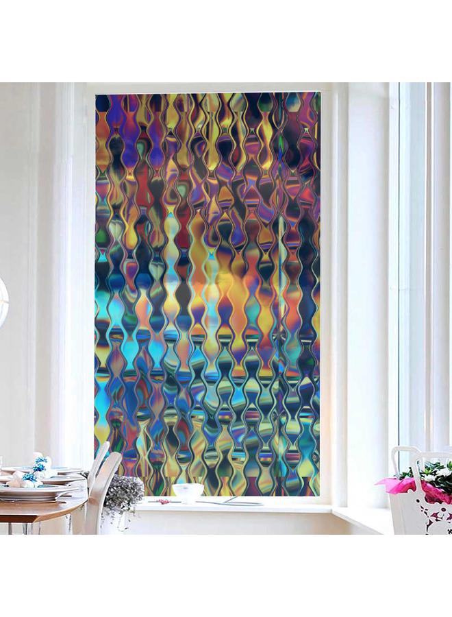 الأزرق جي دبليو 45*58 سم زجاج نصف شفاف بلاستاتيكي - Image 1