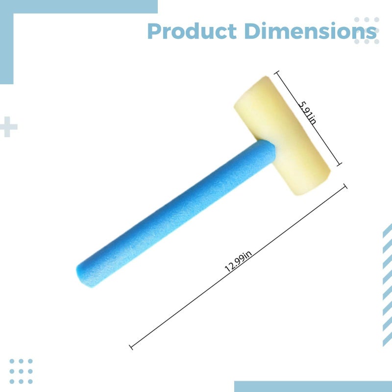 Soft Colorful Sponge Hammer For Kids Sensory Integration Training Easy Grip 13 Inch - Image 5