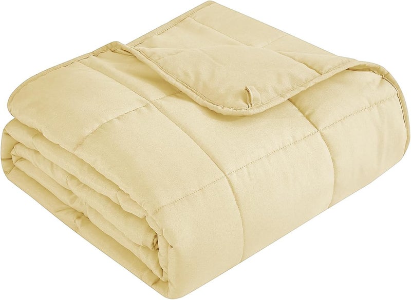 Topcee Weighted Blanket for Adults (20 lbs, 60" x 80") Queen Size Soft Cooling Heavy Blanket Sleeping, Apply to 190-210 lbs Body, Thick Breathable Blanket with Glass Bead, Easy Care - Image 1