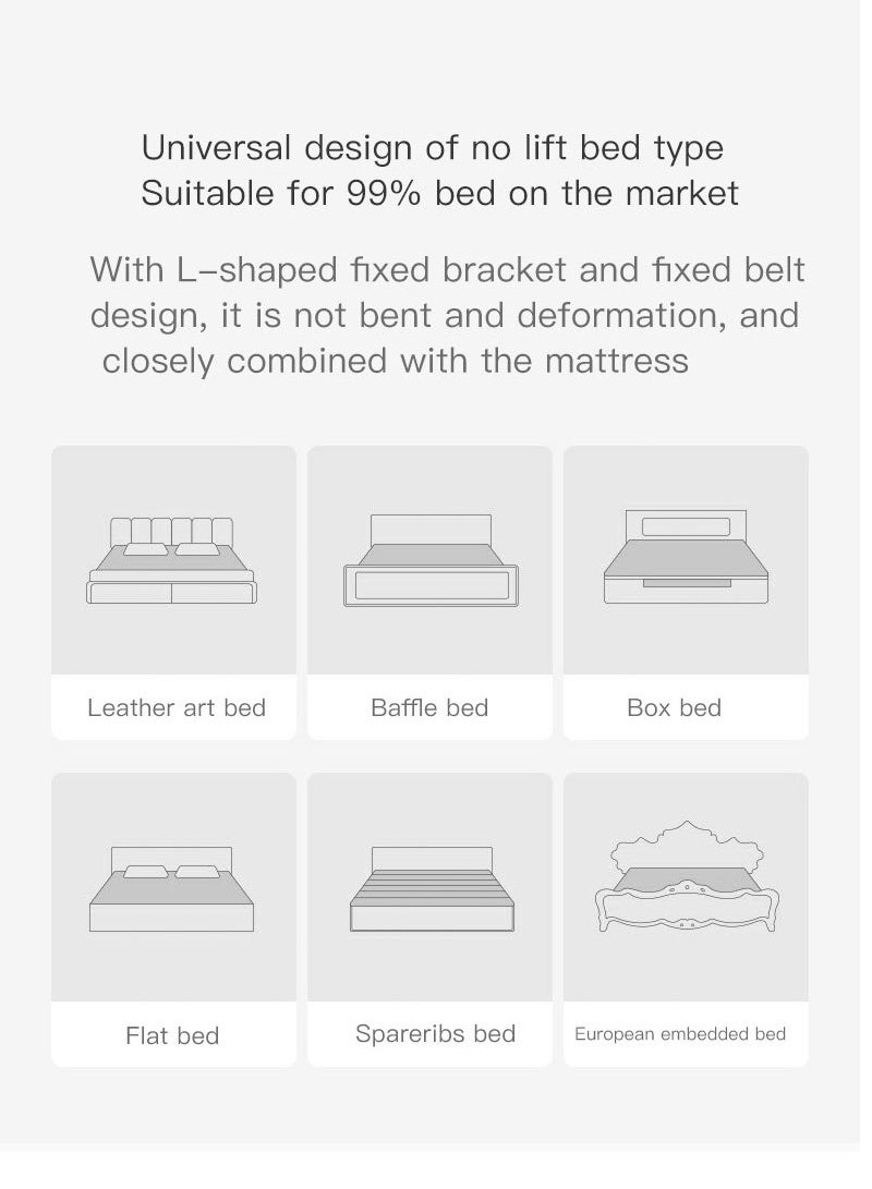 MaBaby Reinforced and Thickened Convenient Crib Fence  - Image 5