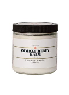 Combat Ready Skin Balm 8oz by Skincando  All Natural  Intensive Moisturizer  Skin Cream  Organic ingredients  Apricot Kernel Oil  Grapefruit Seed Extract  Black Spruce  Black tea Moisturizer