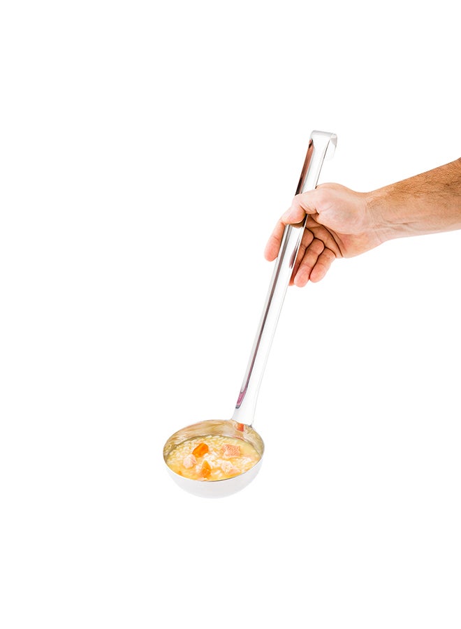 Restaurantware Met Lux 12 Ounce Portion Ladle, 1 Multipurpose Portion Serving Spoon - Does Not Corrode, Dishwashable, Stainless Steel Portion Control Serving Utensil, Premium - Image 4