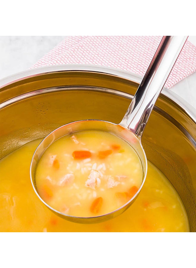 Restaurantware Met Lux 12 Ounce Portion Ladle, 1 Multipurpose Portion Serving Spoon - Does Not Corrode, Dishwashable, Stainless Steel Portion Control Serving Utensil, Premium - Image 5