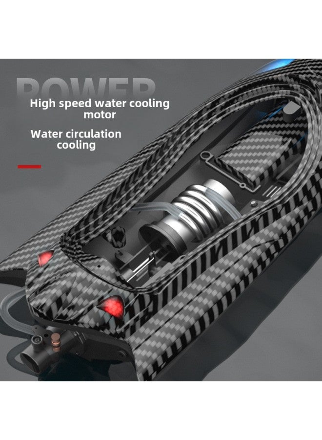 Beauenty Product FY011 S2 Remote Control Boat Remote Control Submarine Electric Speedboat High Speed Rowing Submarine-Color:Double Turbine Remote Control Speedboat (30km/h) - Image 2