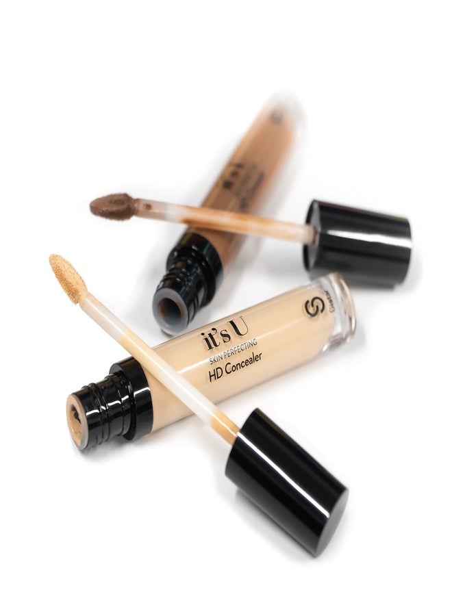 Sistar it's U Skin Perfecting HD Concealer Full Coverage Lightweight Long Lasting Correcting Liquid Contour Cover Masker Makeup 5 ml / 0.17 fl. oz (Brownie) - Image 2