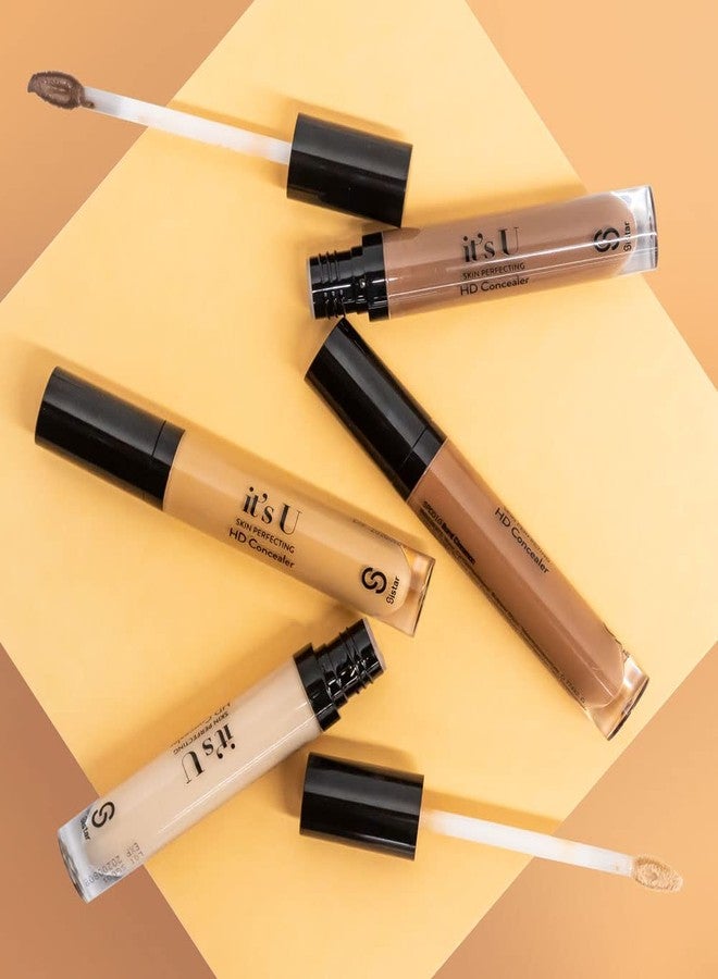 Sistar it's U Skin Perfecting HD Concealer Full Coverage Lightweight Long Lasting Correcting Liquid Contour Cover Masker Makeup 5 ml / 0.17 fl. oz (Brownie) - Image 4