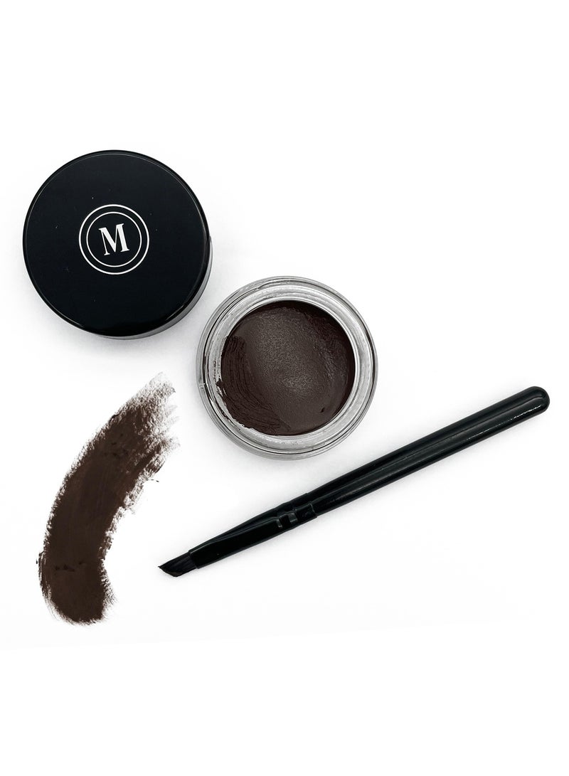 MAROOF جل حواجب MAROOF 02 داكن وشوكولاتة - Image 4