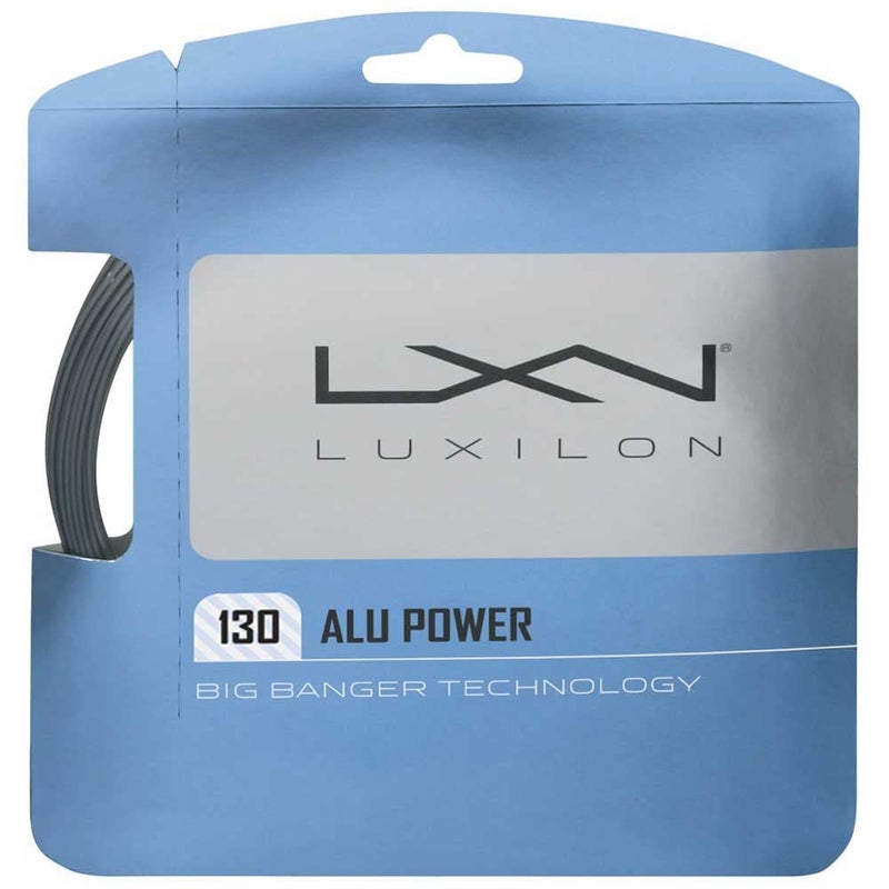 Luxilon Alu Power 130 Silver Tennis String - Image 2
