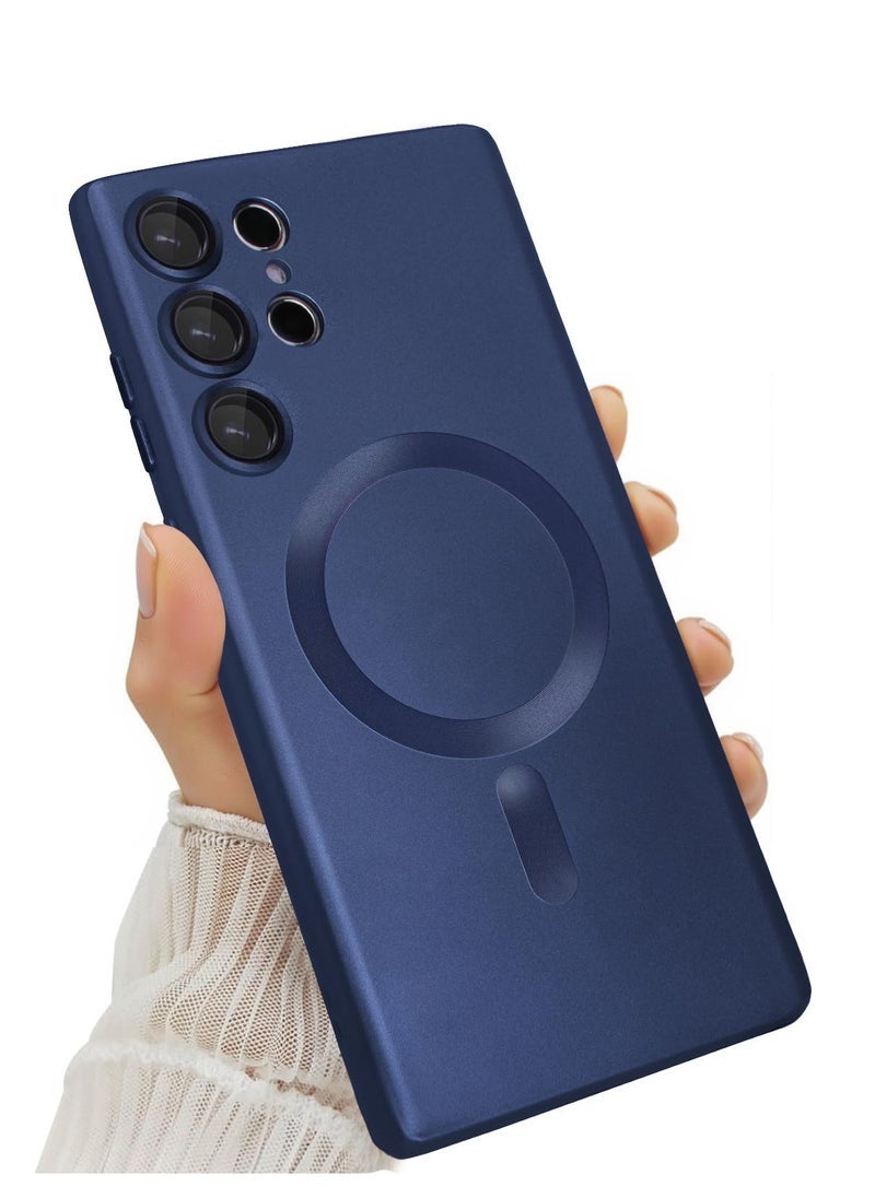 Raxoom Samsung Galaxy S23 Ultra Case Cover Compatible with MagSafe | Slim Thin Magnetic Phone Case with Wireless Charging Support | Anti-Scratch Transparent Back, Shockproof Protection, Precise Cutouts | Lightweight & Durable for Samsung Galaxy S23 Ultra 6.8-Inch - Image 1