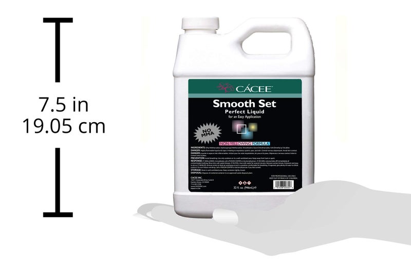 Cacee Smooth Set Perfect 32 oz Non-Yellowing Acrylic Liquid Monomer - Monomer Acrylic Nail Liquid for Superior Adhesion, Low Odor, Compatible with All Acrylic Powder Sets - Image 4