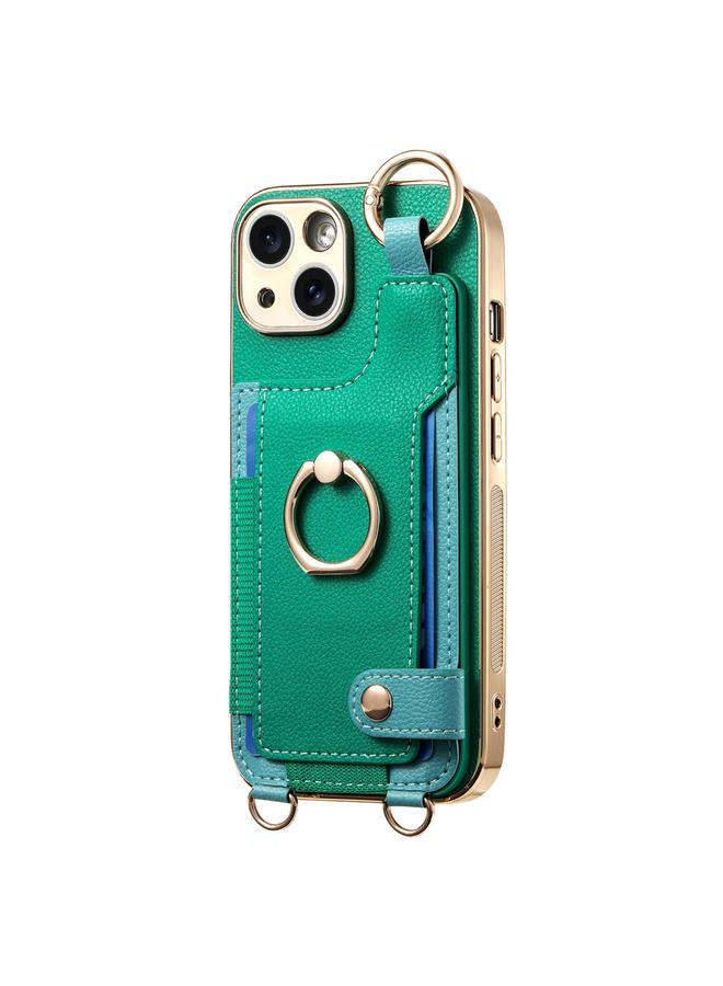 اس-توب جراب هاتف iPhone 15 Plus بتصميم حلقة أنيقة مع حلقة تعليق - Image 2