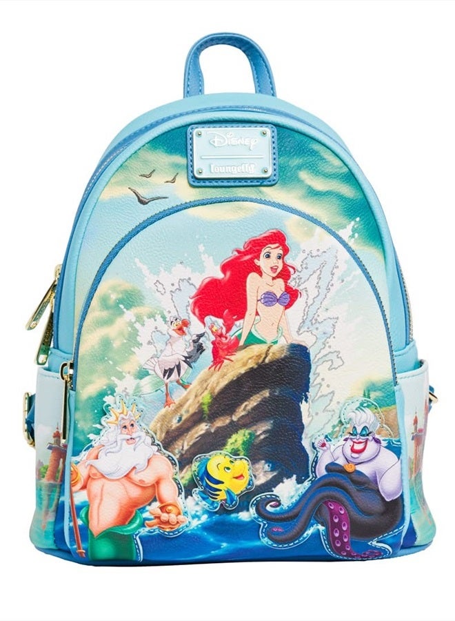 Loungefly Disney The Little Mermaid Ariel Scene Womens Double Strap Shoulder Bag Purse  - Image 2