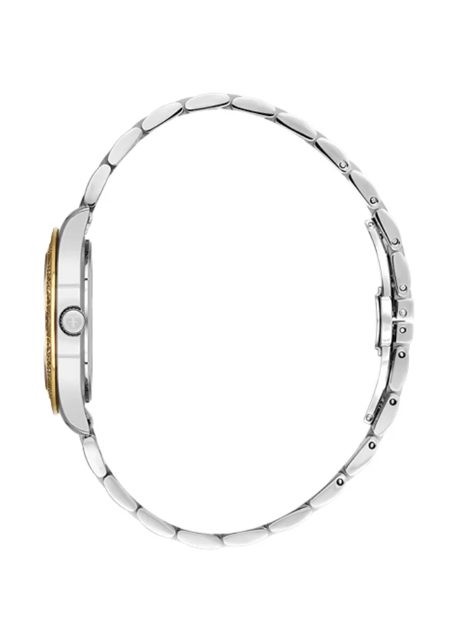 Freelook Paris Freelook - Lumiere Women's Watch | Steel Case | Stainless Steel Band | Dark Green & Round Dial | Analog | Japanese Quartz | Mineral Glass | Premium Luxury Watch | Ideal Gift | Water Resistant 50 Meters