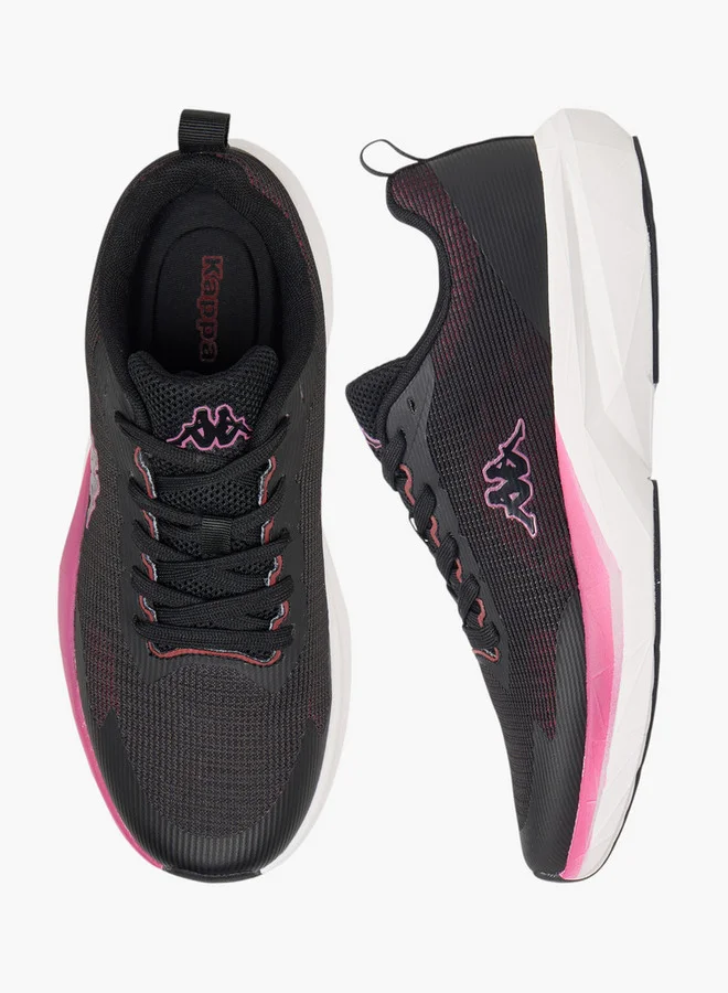 Kappa Women's Logo Detail Sports Shoes with Lace-Up Closure