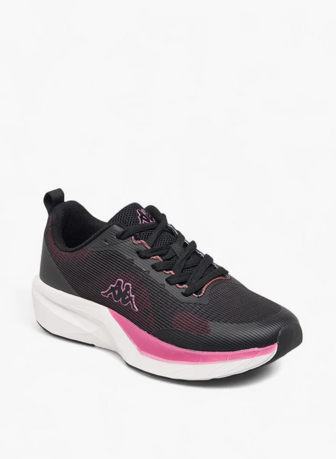 Kappa Women's Logo Detail Sports Shoes with Lace-Up Closure
