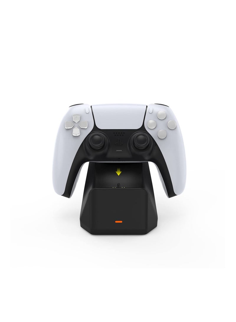 Y&D PS5 Controller Charger, for Charger USB C Charging Dock Station with LED Light Indicator, Dock, Controller, Compact Design, Weighted Base and Secure Docking  - Image 1