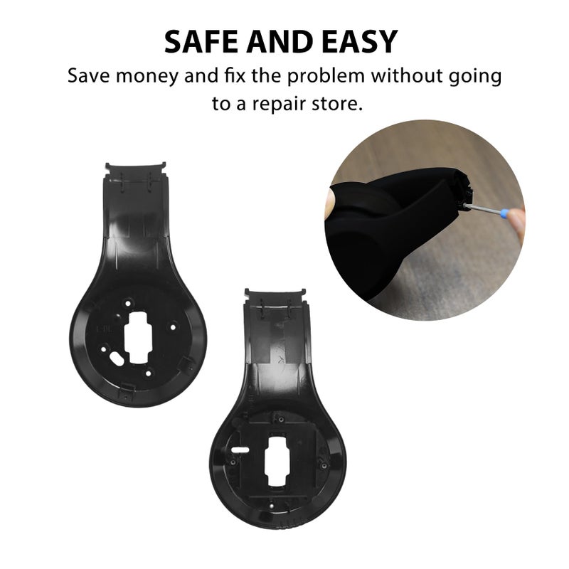 Adhiper Studio Pro Inside Panel Inner Panel Repair Parts Accessories Repair Kit for Beats Studio Proï¼ˆModel A2924ï¼‰ Headphone,Durable Inner Shell Outside Shell Repair Parts(Black) - Image 5