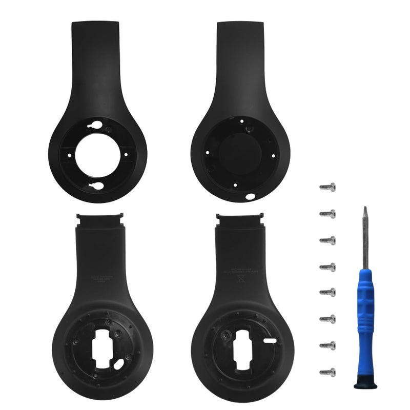 Adhiper Studio Pro Inside Panel Inner Panel Repair Parts Accessories Repair Kit for Beats Studio Proï¼ˆModel A2924ï¼‰ Headphone,Durable Inner Shell Outside Shell Repair Parts(Black) - Image 1