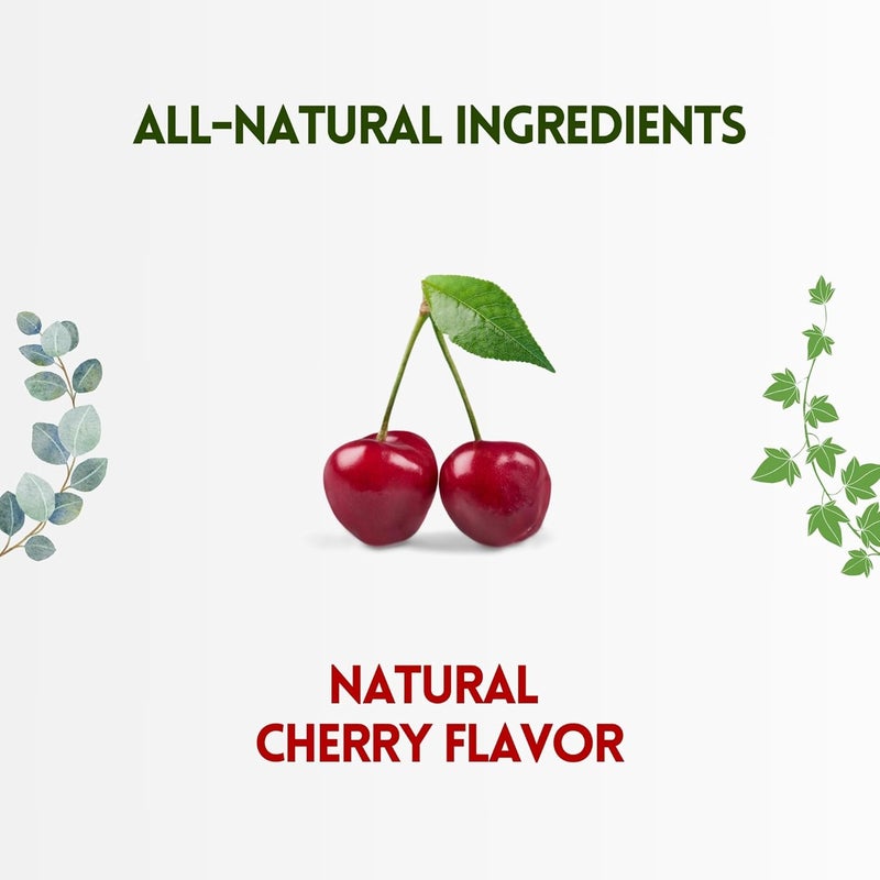 HERBION Naturals Cough Drops Dietary Supplement Soothes Cough for Adults and Children Over 6 Years No Artificial Flavor No Added Color 108 Count Pack of 6 Cherry - Image 4