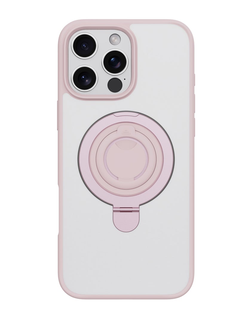 ديفيا كفر ايفون 16 برو مكس ماج سيف مغناطيس مع مسكه【 جراب ايفون 16 برو مكس】مع حامل تتميز بتصميم أنيق وعصري يجمع بين الأناقة والوظيفة - Image 2