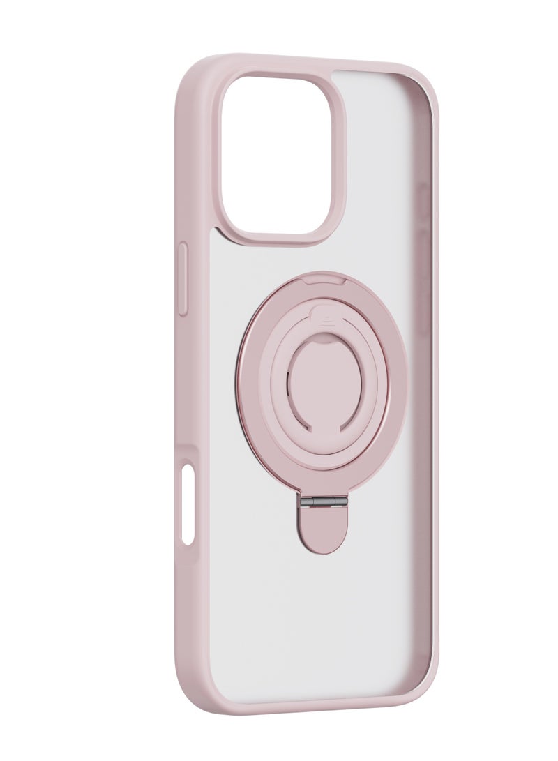 ديفيا كفر ايفون 16 برو مكس ماج سيف مغناطيس مع مسكه【 جراب ايفون 16 برو مكس】مع حامل تتميز بتصميم أنيق وعصري يجمع بين الأناقة والوظيفة - Image 4