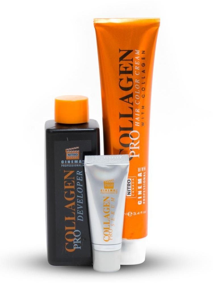 NITRO CINEMA - Collagen Pro Hair color Light Blond 8.0 - Image 1