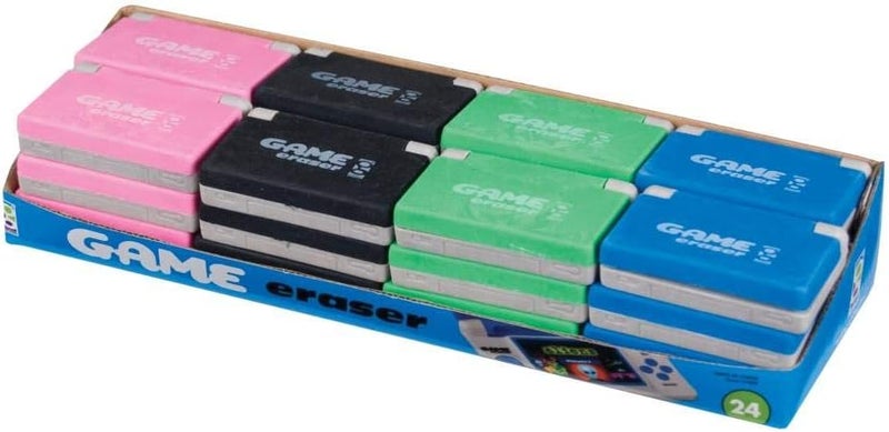 GEDDES Raymond Game Erasers for Kids - Assorted Colors (Pack of 24) - Image 5