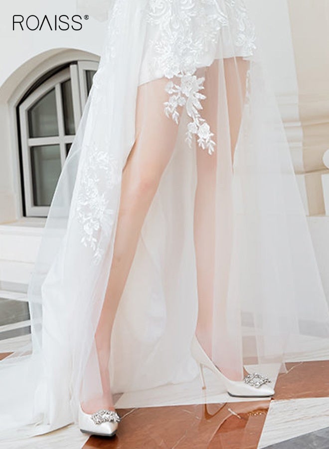 حذاء بكعب مدبب للنساء، حذاء أنيق وعالي الكعب للسيد...